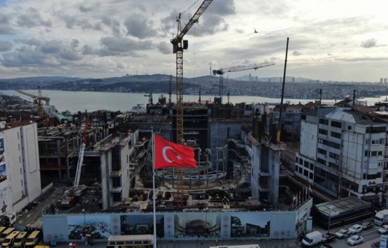 Yeni AKM inşaatı görüntülendi!