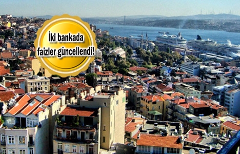 Konut kredisi faiz oranları Temmuz 2017!