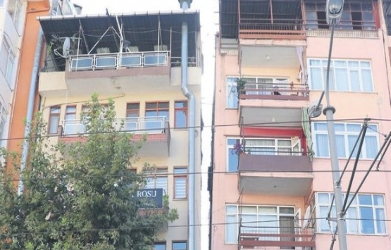 Kocaeli’de binalar yamuldu!