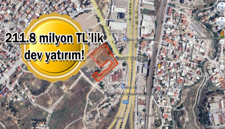 İzmir Gaziemir'e 483 konutluk yeni proje geliyor!
