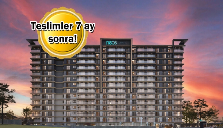 NEOS Göksu'da 3 milyon 267 bin TL'den başlayan fiyatlarla! 18 ay vade farksız taksit!