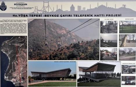 Yücel Çelikbilek: Beykoz da iki teleferik inşaatı başlatıyoruz!