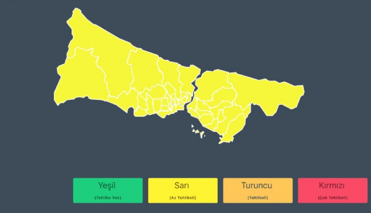 Son Dakika! İstanbul Valiliği'nden flaş açıklama: Sarı alarm verildi!