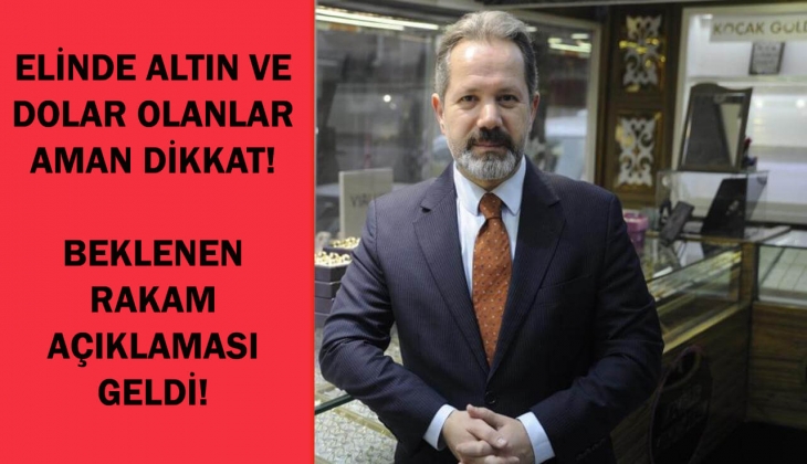 Elinde avucunda altın ve dolar olanlar aman dikkat! İslam Memiş 'Beklentim pozitif yönde' diyerek rakam açıkladı!