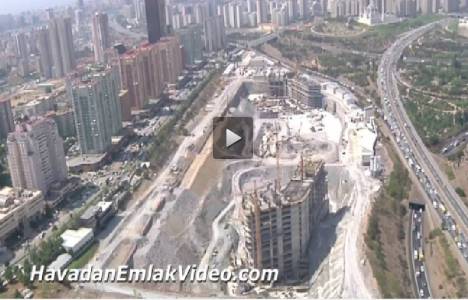 Ataşehir Metropol İstanbul Residence'ın havadan yeni görüntüleri!