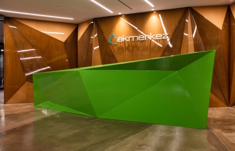 Akmerkez Yönetim Ofisi nde dairesel katlar ön plana çıkıyor!