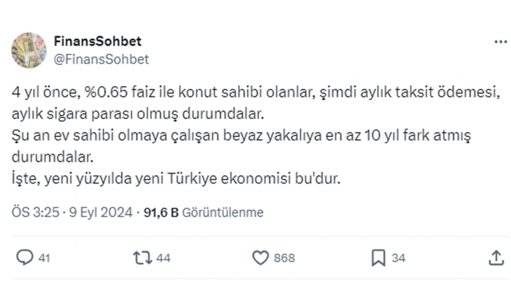 4 yıl önce krediyle ev alanlar, şu an ev sahibi olmaya çalışan beyaz yakalıya 10 yıl fark attı! 
