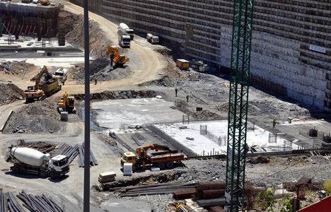 Vodafone Arena inşaatından yeni fotoğraflar!