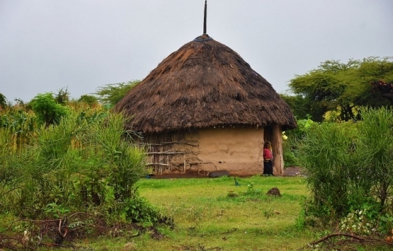 Kabile evlerinde ilginç yaşam!