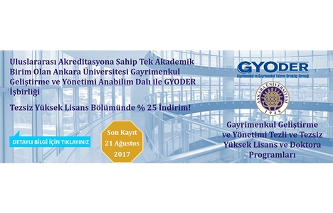 AÜ Gayrimenkul Geliştirme Programı başvuruları başladı!