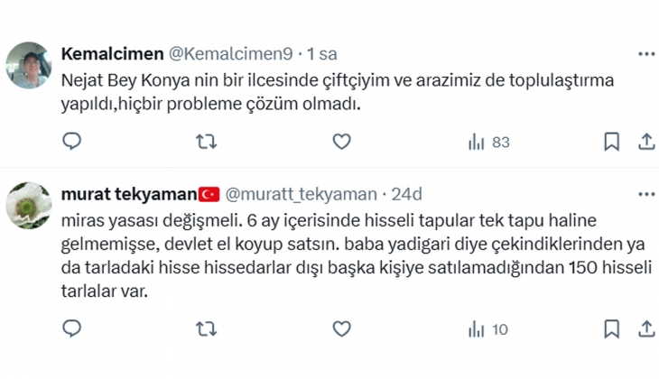 Nejat Özonay: Çok parçalı arazi yapısı Türk tarımının önemli sorunu! Arazi toplulaştırması hız kazanıyor! 