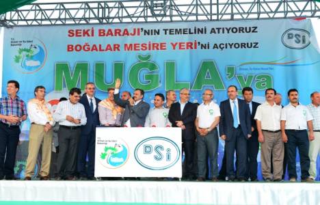 Seki Barajı’nın temeli atıldı!