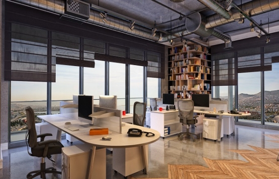 Mahall Bomonti İzmir’de ofisler Aralık ayı sonuna kadar yüzde 8 KDV avantajlı!