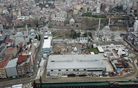 Galataport un son hali böyle görüntülendi!