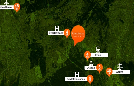 Gardenya Torbalı da fiyatlar 185 bin TL den başlıyor!