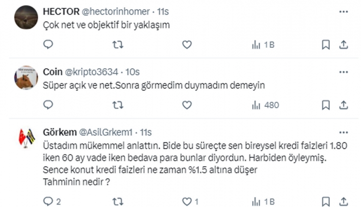 Konut piyasasında politika faizi enflasyonun üzerinde kaldığı sürece 1 TL’ye alayım, sonra 2 TL’ye satayım rantı bitti!