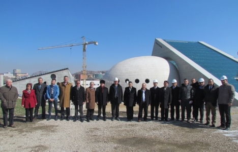 CSO Konser Salonu ve Koro Çalışma Binaları şantiyesinde denetim!