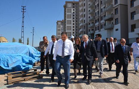 Mehmet Ergün Turan, Malatya’da TOKİ projelerini inceledi!