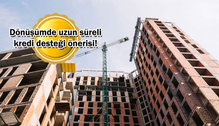 Konut arzının artması için satış teşviki ve arsa gerekli!