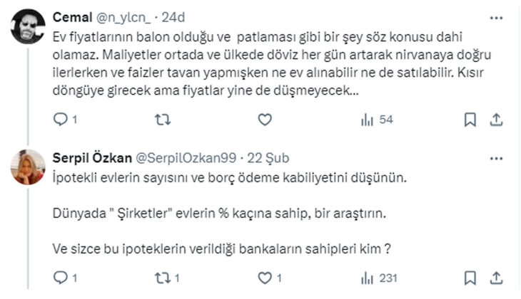 Konya da ev satıp Finlandiya dan müstakil ev ve araba alınır mı? 12 kat şişirilen ev balonu bir patlarsa, tam patlayacak