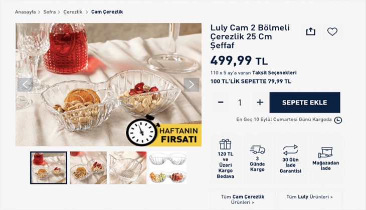 English Home haftanın fırsatlarını sunar! İşte English Home 8 Eylül 2022 fiyatları