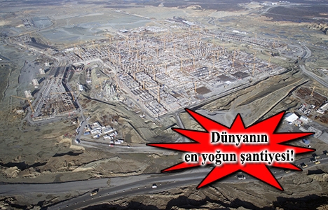 3. havalimanının yüzde 40'ı tamamlandı!