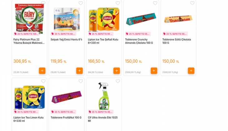Migros ta Yudum 2 litre Ayçiçek yağı 129 TL, Altınkılıç tam yağlı beyaz peynir 139 TL! Dev indirim bugün başladı!