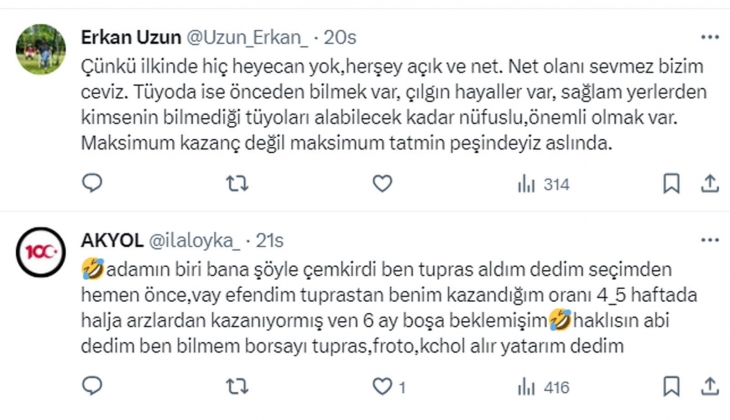 Artık yatırımcılar hisse için oturdukları evi satıyor!