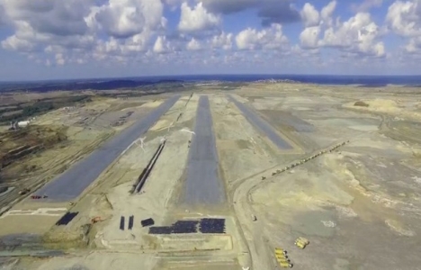 3. Havalimanı'nda ilk pist ortaya çıktı!