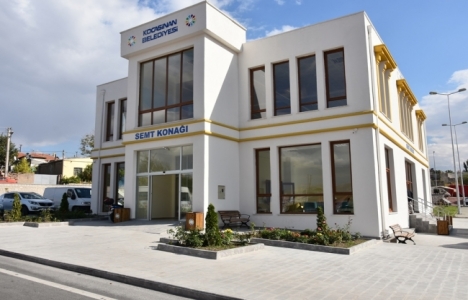 Kocasinan'daki 4 semt konağı hizmete açılıyor!