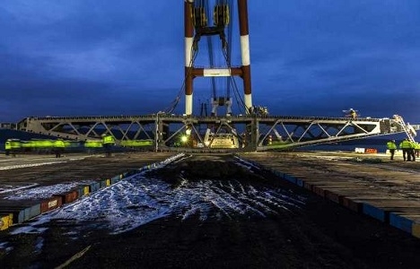 3.Köprü de 5.tabliyenin yerleştirme işlemi tamamlandı!