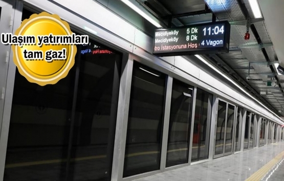 İstanbul'da 2 senede 30 kilometrelik metro hattı açıldı!