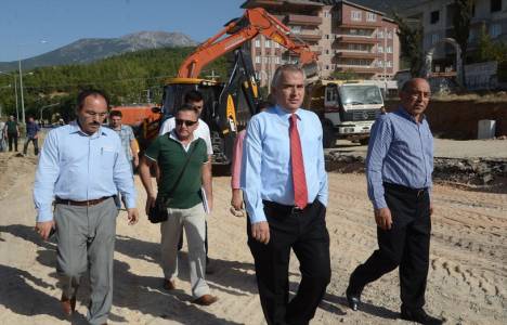 Denizli Bağbaşı yolu düzenleme çalışmalarının yüzde 85'i tamamlandı!