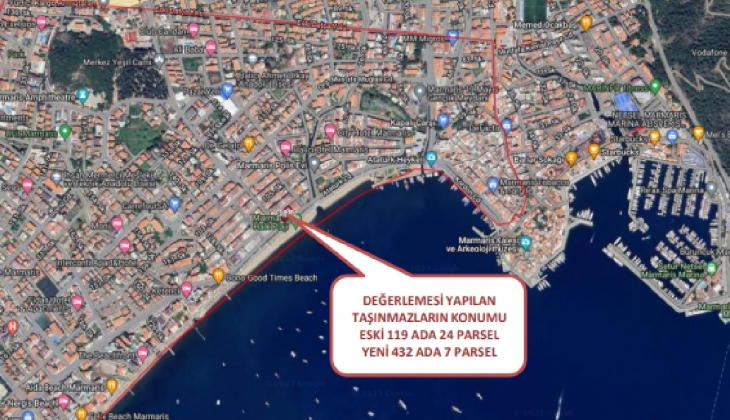 İş GYO Mallmarine AVM nin 2023 değeri 144 milyon 397 bin 200 TL!