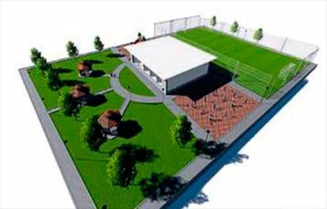 Anamur Kalınören Mahallesi'nde yapılan spor kompleksinin adı belli oldu!