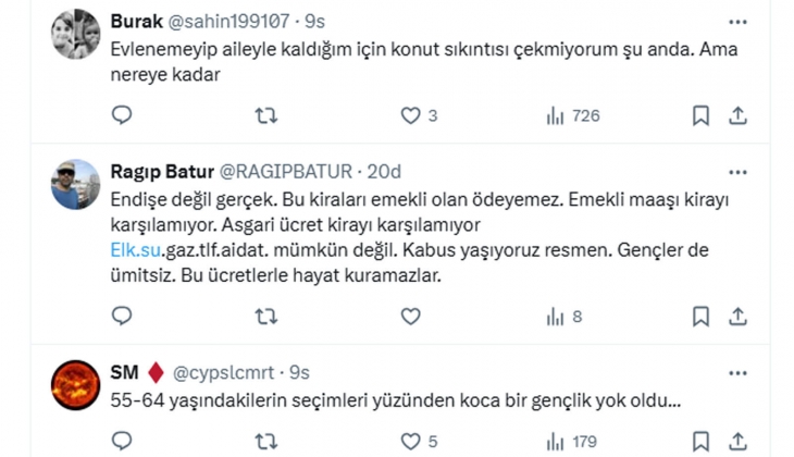 TCMB eski Başekonomisti Kara: 55-64 yaş grubunun barınma endişesinin gençlere göre daha yüksek olduğu tek OECD ülkesiyiz