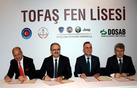 Bursa 'Tofaş Fen Lisesi' için protokol imzalandı!