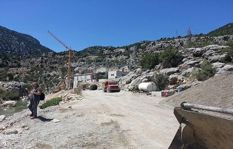 Antalya Köprüçay'daki HES projesi protesto edildi!