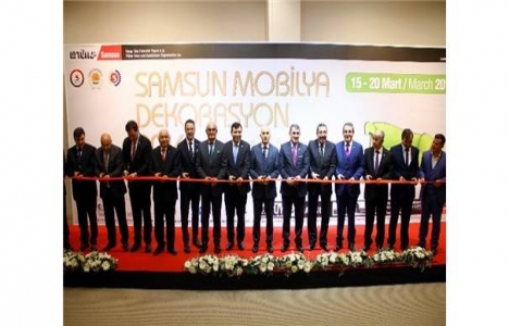 Samsun Mobilya ve Dekorasyon Fuarı açıldı!