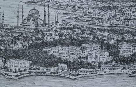 Dahi Bellek Stephen Wiltshire, İstanbul'u çizdi!