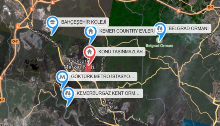 Emlak Konut GYO Göktürk 1. Etap ın geçici kabulü yapıldı!