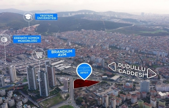 Emlak Konut GYO Ataşehir deki arsasını satıyor!