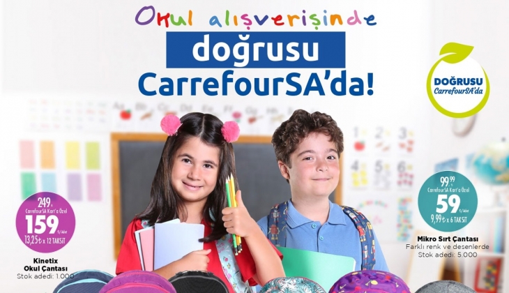 CarrefourSA’dan okul alışverişinde dev kampanya! İşte, 26 Ağustos 2022 kırtasiye fiyat listesi...