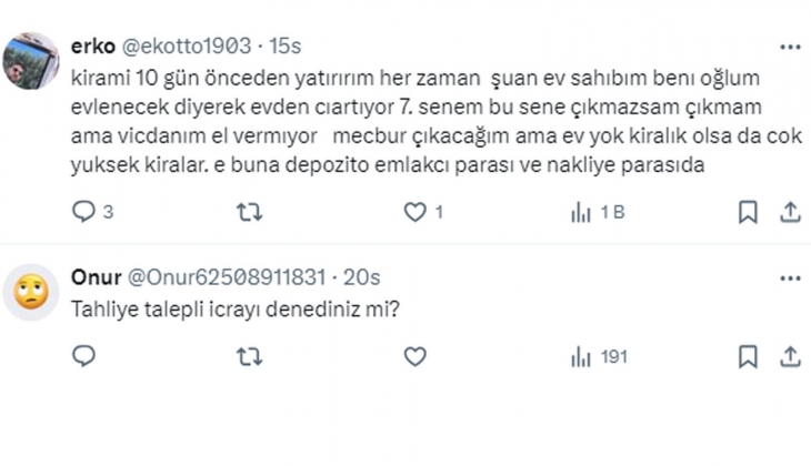 2.5 yıldır kirasını alamayan ev sahibinden isyan: Bu sorunu çözecek bir mahkeme, bir hukukçumuz var mı?