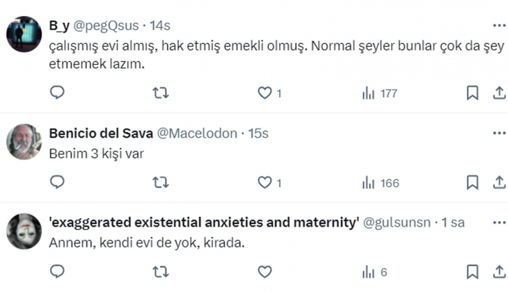 Sosyal medyada dikkat çeken soru: Emekli olup da kirada evi olmayan tanıdığınız var mı?