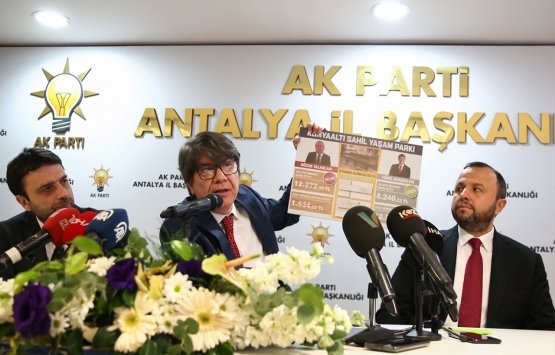 Menderes Türel'den Konyaaltı Sahili projesi açıklaması!