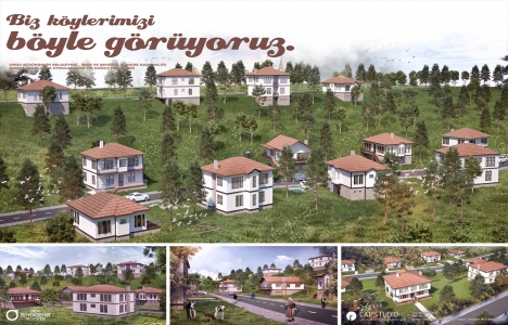 Ordu'da köy evleri yöresel mimariye uygun olacak!