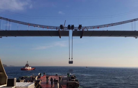 Yavuz Sultan Selim Köprüsü nde son tabliyeler yerleştirildi!