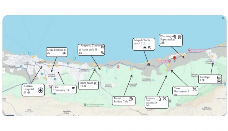 Kıbrıs Golf Sitesi’nde yüzde 50 peşinat ve faizsiz taksit kampanyası!
