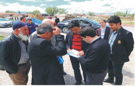 Haluk Şahin Yazgı sanayi mahallesi yatırımlarını inceledi!